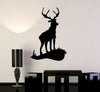 Deer Vinyl Wall Art Decals Home Decor Living Room Animal Hunting Room Decoration Wall Stickers Mural Removable Vinyl Decal ZB569
